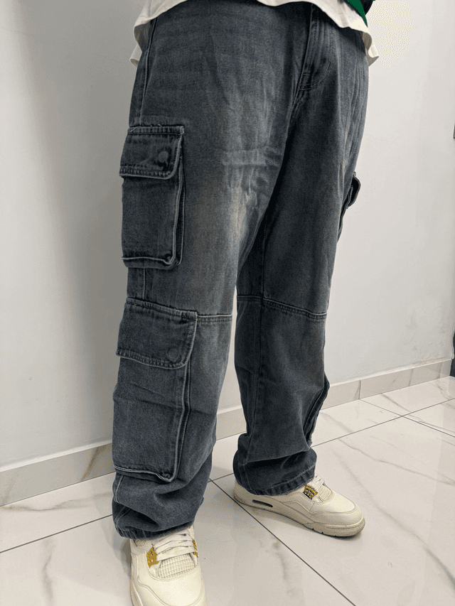 CARGO JEANS POCKET